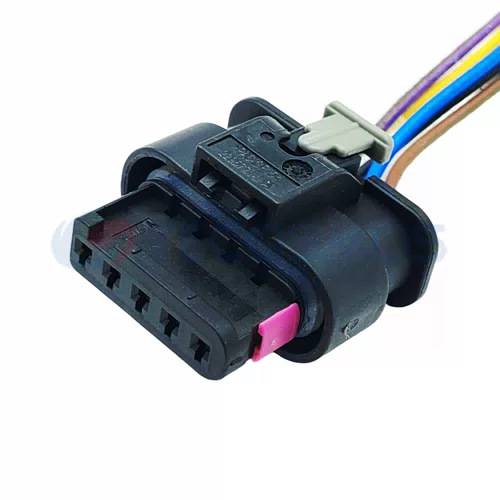 Waterproof Wire Connector Water Pump Cable Harness Car Shell Connector for Volkswagen 5Pin Female Plug 1-1718806-1 - image 5
